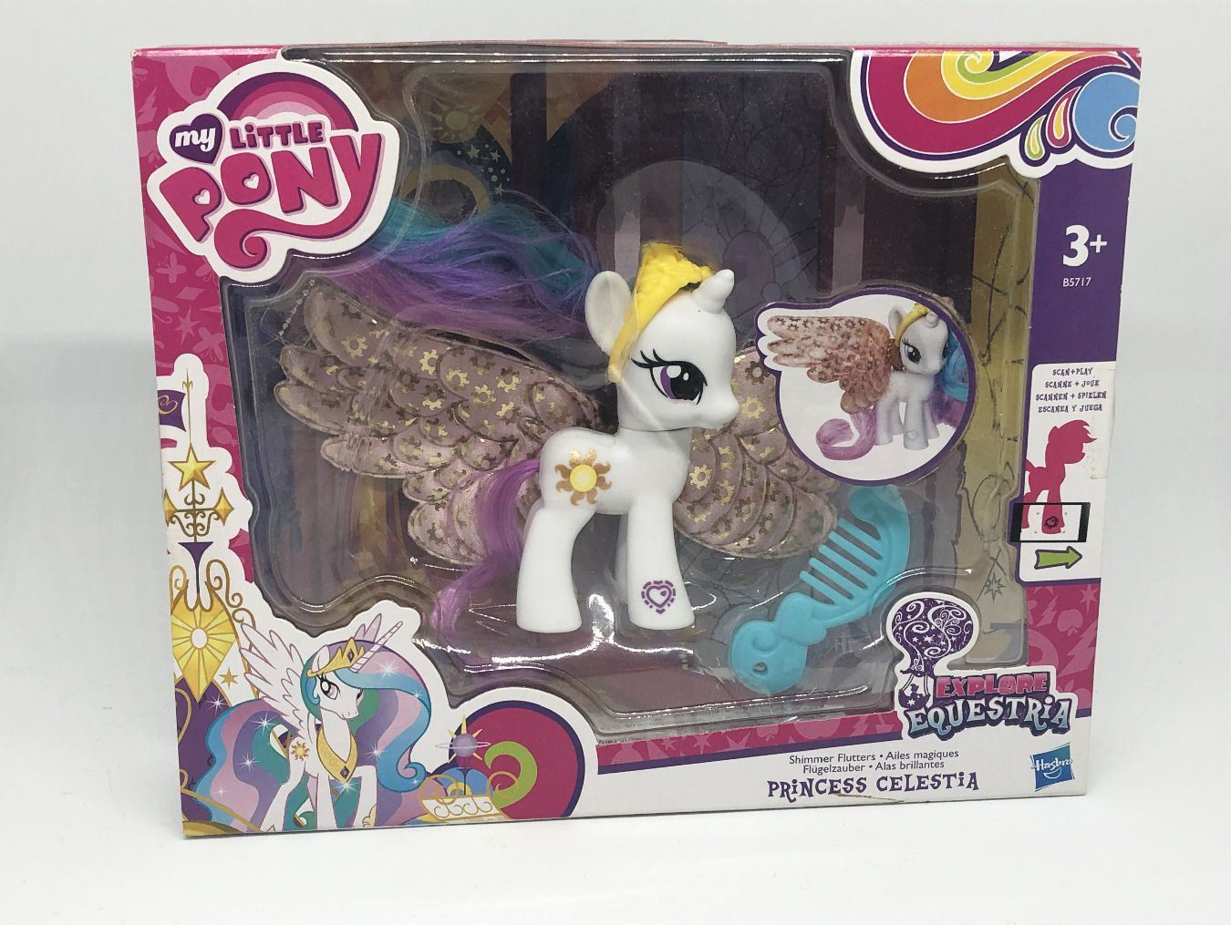 My Little Pony Gen 4 - Princess Celestia  (Shimmer Flutters)  (1)