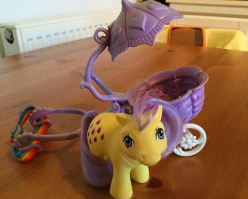 Baby Pony Stroller (Lemon Drop)